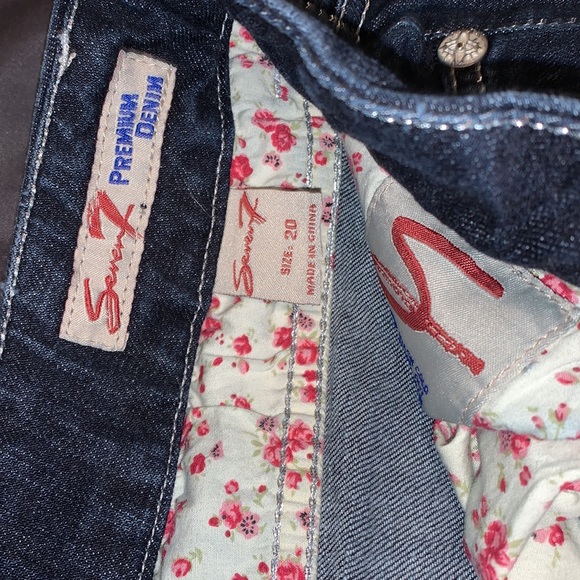 Seven7 dark premium denim wash jeans - Picture 4 of 11